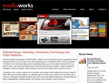 Tablet Screenshot of mediaworksonline.com
